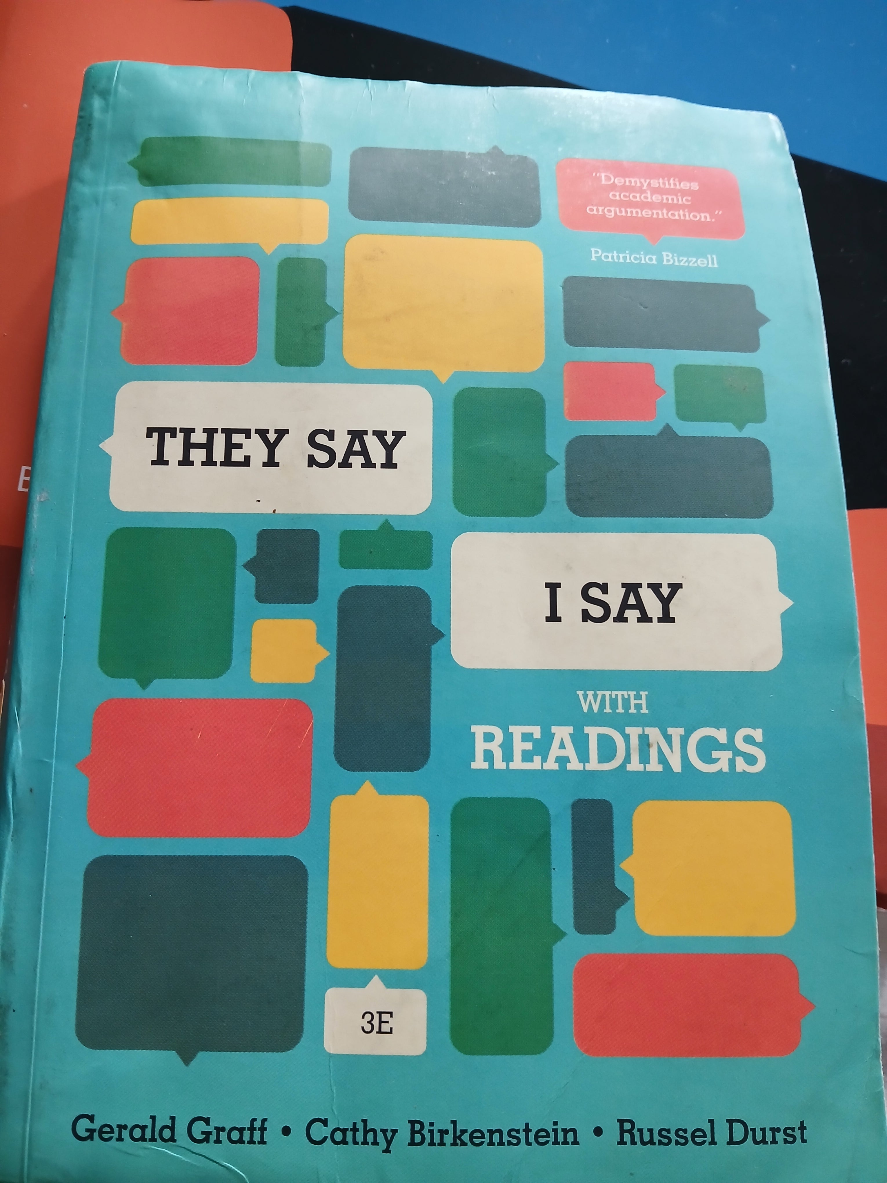 They Say / I Say: With Readings – Used