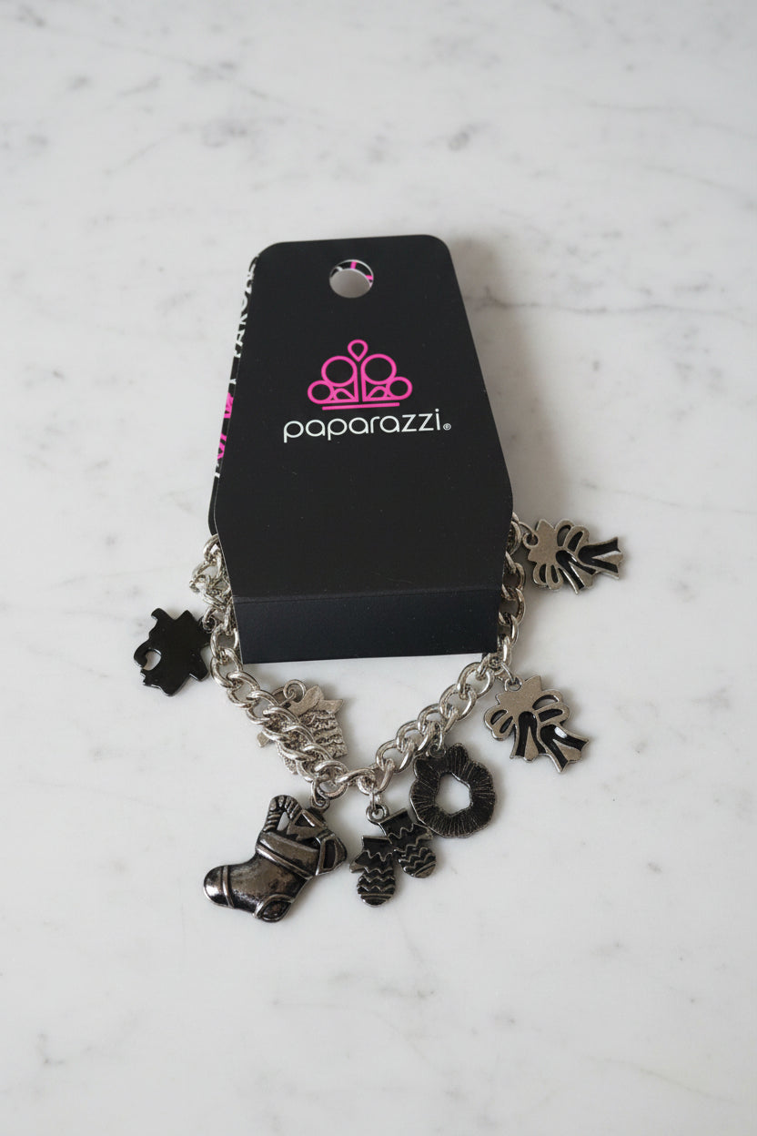 Paparazzi Silver Charm Necklace