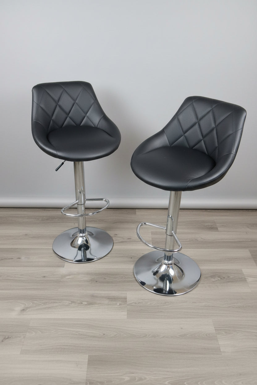 Leather Bar Stool – Like New, Open Box (Sold Individually)
